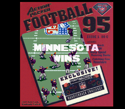 NFL クォーターバッククラブ'95 - 「SFCのゲーム制覇しましょ